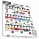 Set of 30 x 20ml with Brush Pebeo Studio Acrylic Paint